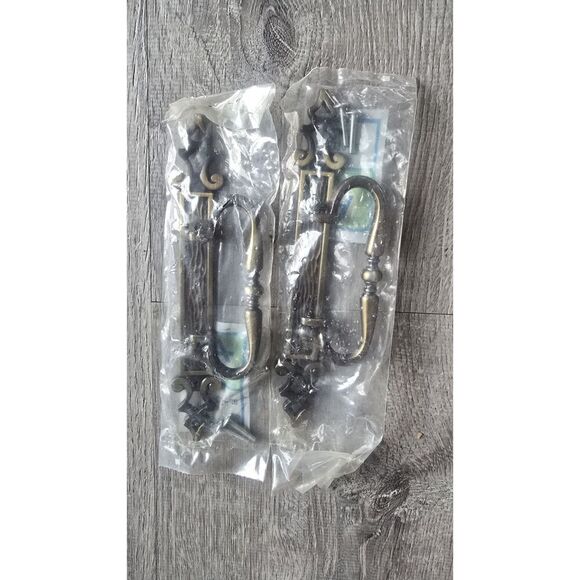 2- Vintage Amerock Madeira Antique English 3"cc Drawer Bail Pull Handle BP170-AE - Picture 2 of 5